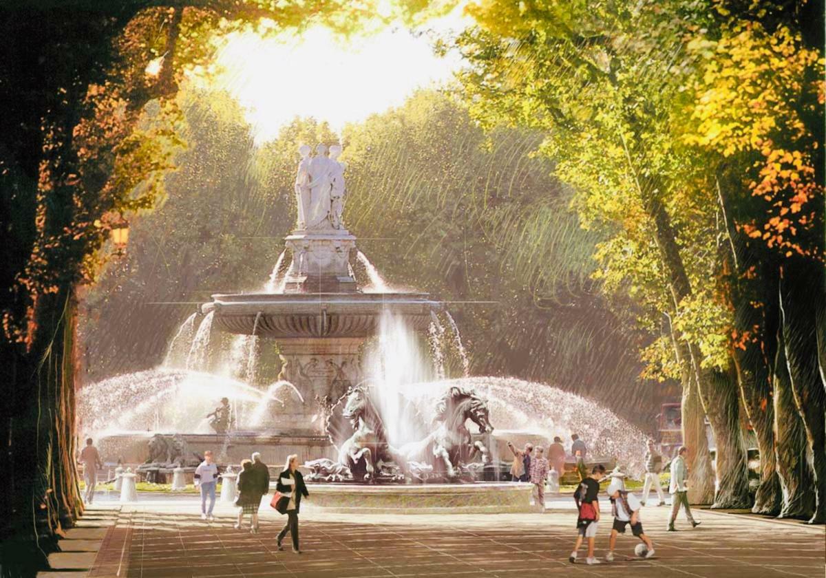 Montclar Studio Aix-en-Provence Eksteriør billede